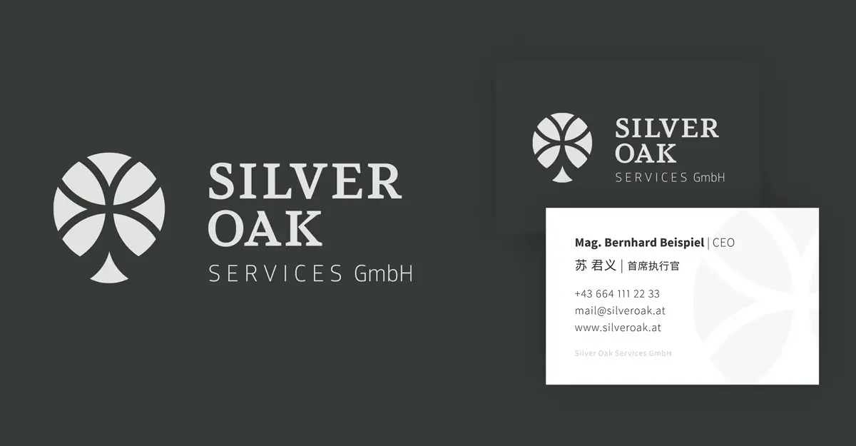 Design Pesendorfer: Silver Oak Services - Corporate Design